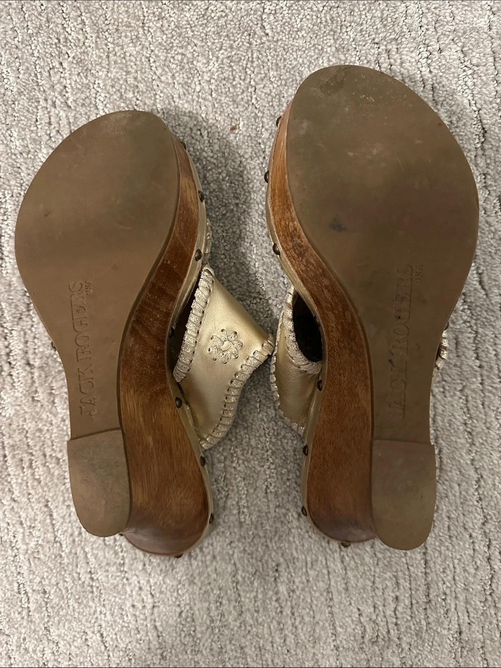 Jack Rogers nights trim heels
